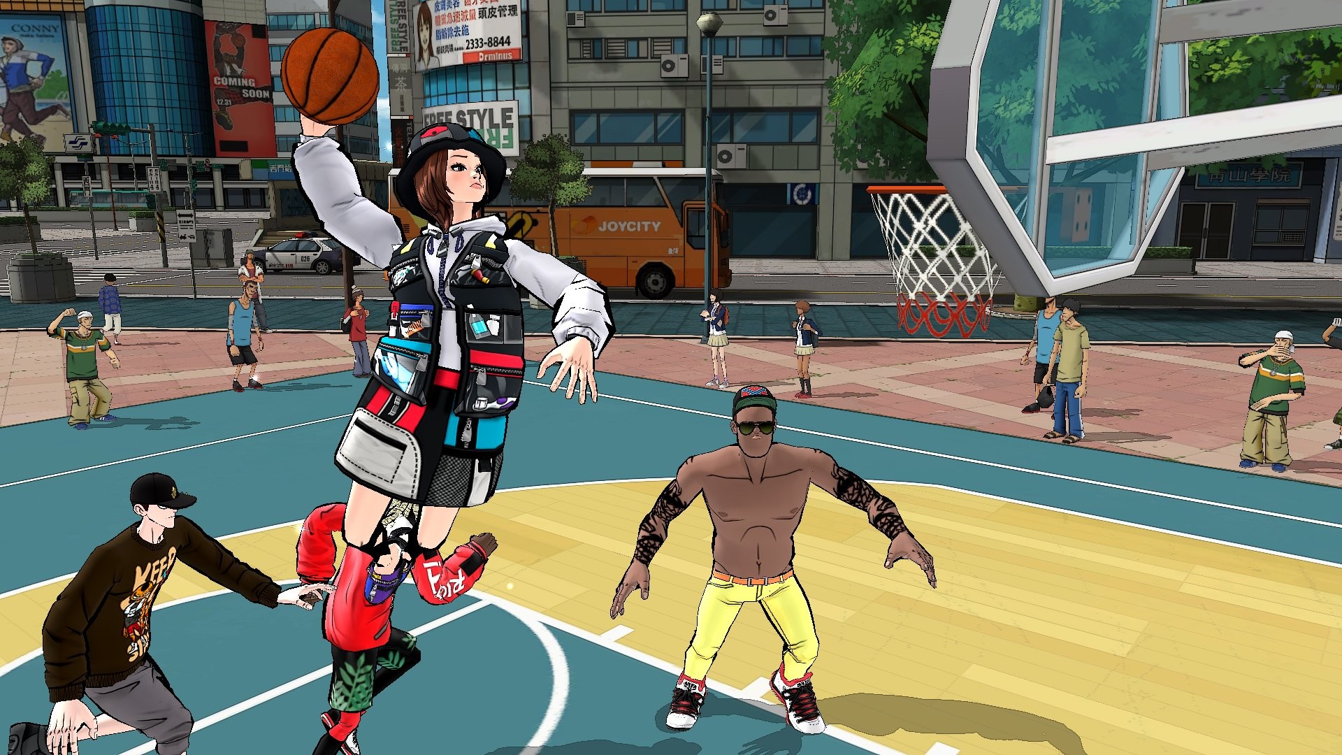 DunkQuest: Urban Arena Court